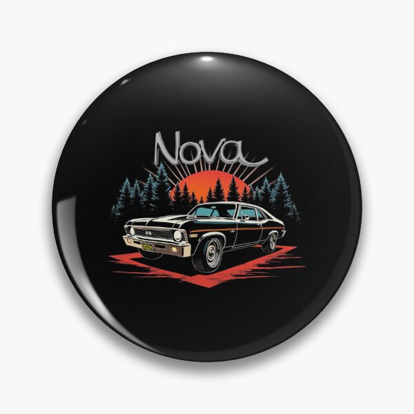 Item preview, 1972 Nova SS – Sunset Forest Muscle Art designed and sold by TheArtOfCar.