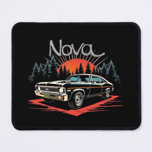 Item preview, 1972 Nova SS – Sunset Forest Muscle Art designed and sold by TheArtOfCar.