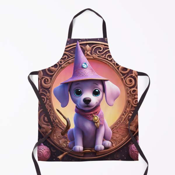 Item preview, Folk Art Puppy Witch designed and sold by Colin Bentham.