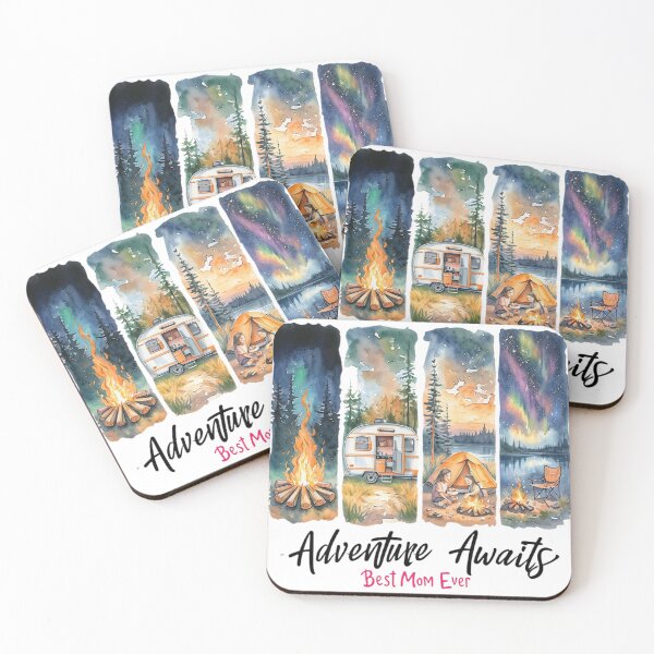 Item preview, Adventure Awaits, Best Mom Ever – Mother’s Day Hiking Gift Tee designed and sold by mrobpeach2.