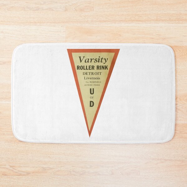 Item preview, Varsity Gardens Detroit Michigan  Roller Skating Rink Sticker Decal Label Design 3 designed and sold by tislord.