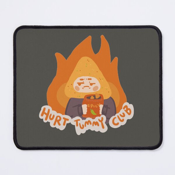 Item preview, Hurt Tummy Club Sticker designed and sold by Ashley Moen.