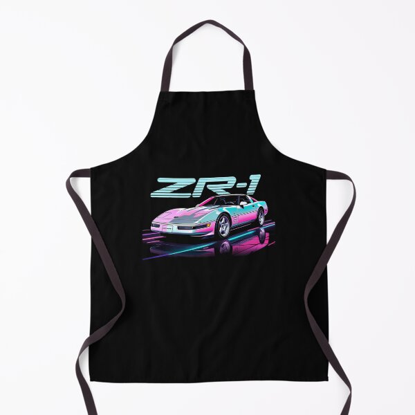 Item preview, C4 ZR-1 Corvette – Retro Neon Supercar Art designed and sold by TheArtOfCar.
