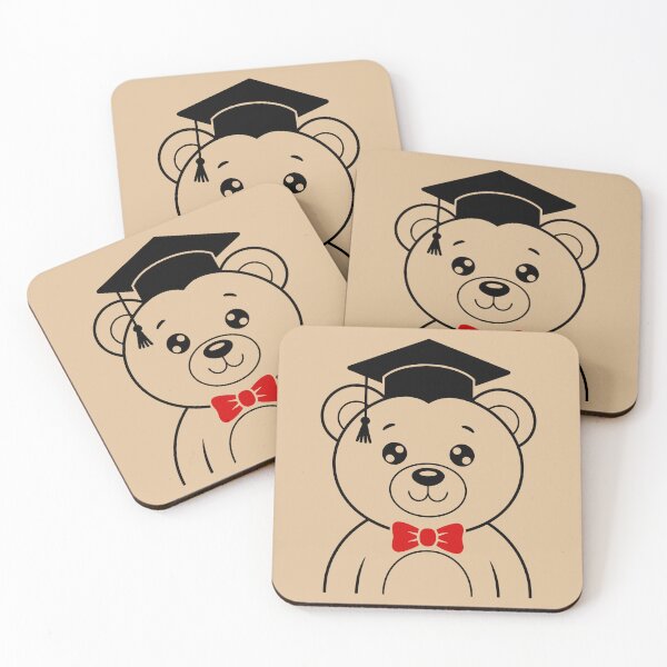 Item preview, Graduation Bear with Cap and Bow Tie designed and sold by theartfulaspie.