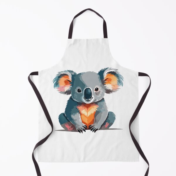 Item preview, Koala bear (Phascolarctos cinereus) cute cartoon koala bear watercolor designed and sold by Danler.