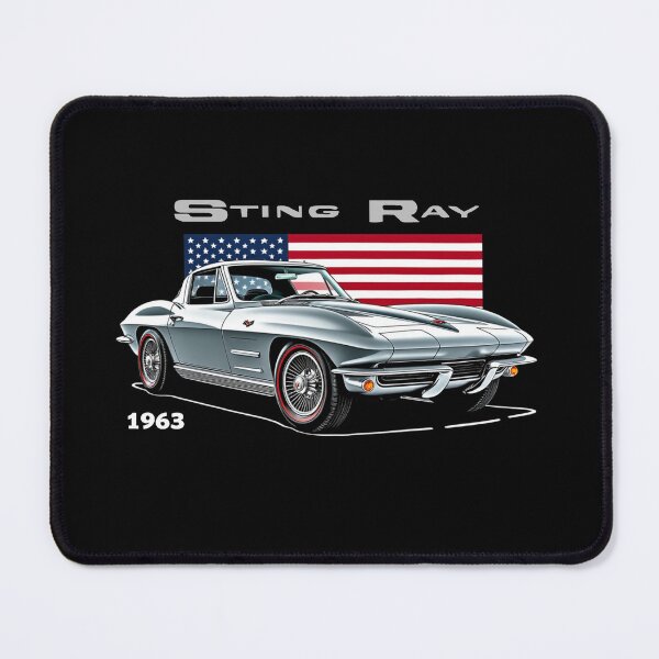 Item preview, 1963 Corvette Sting Ray – American Icon Art designed and sold by TheArtOfCar.