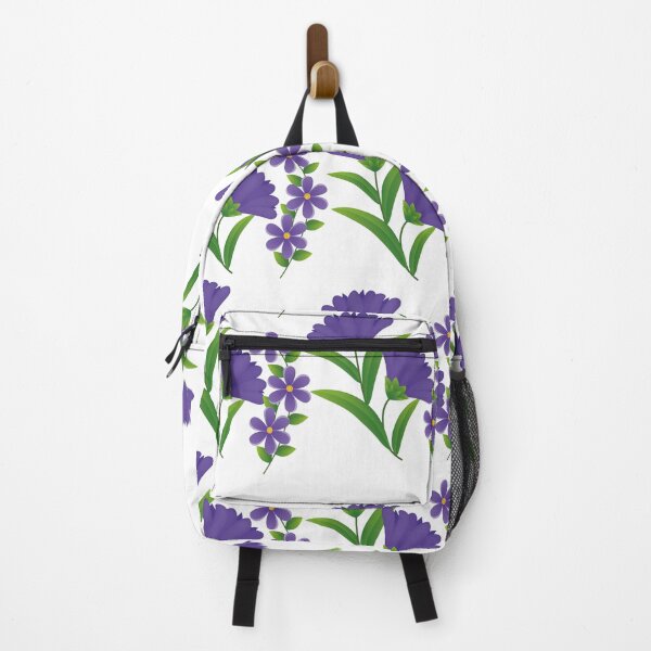Item preview, Pretty purple flower pattern designed and sold by Jamildesign.