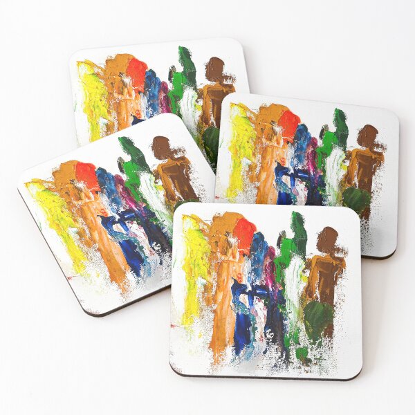 Item preview, Gathering of Shadows in a Palette of Colors designed and sold by LukianArtPrint.