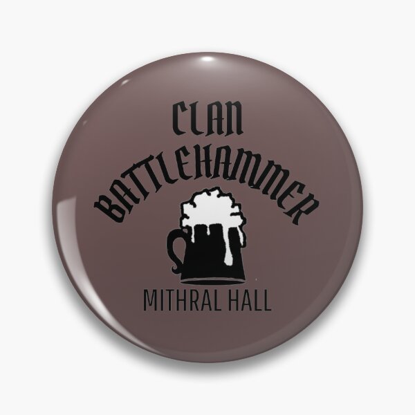 Item preview, Clan Battlehammer of Mithral Hall - Dwarf Bruenor Drizzt Drow Companions - Dungeons and Dragons designed and sold by MatoPatos.