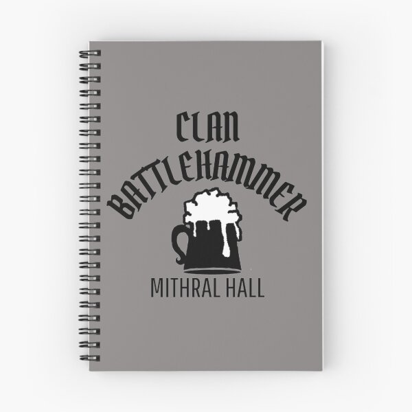 Item preview, Clan Battlehammer of Mithral Hall - Dwarf Bruenor Drizzt Drow Companions - Dungeons and Dragons designed and sold by MatoPatos.