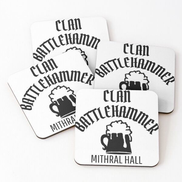Item preview, Clan Battlehammer of Mithral Hall - Dwarf Bruenor Drizzt Drow Companions - Dungeons and Dragons designed and sold by MatoPatos.