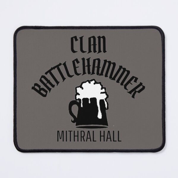 Item preview, Clan Battlehammer of Mithral Hall - Dwarf Bruenor Drizzt Drow Companions - Dungeons and Dragons designed and sold by MatoPatos.