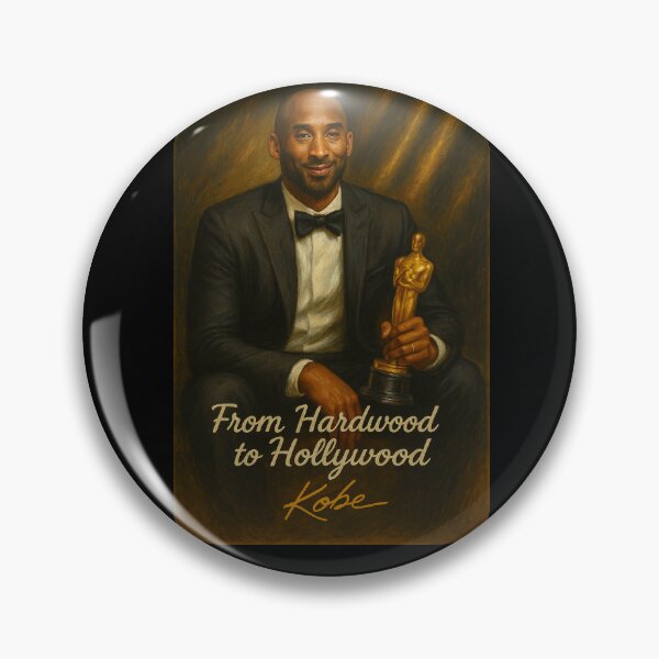 Item preview, Kobe Bryant Oscar Tribute – From NBA Legend to Hollywood Icon Art designed and sold by VintageVibes Co..