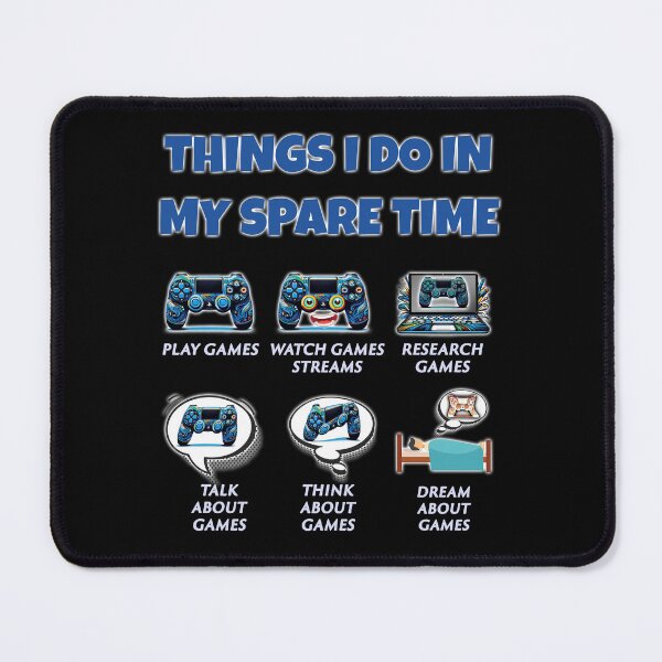 Item preview, Gamer's Spare Time Activities designed and sold by saibot2004.