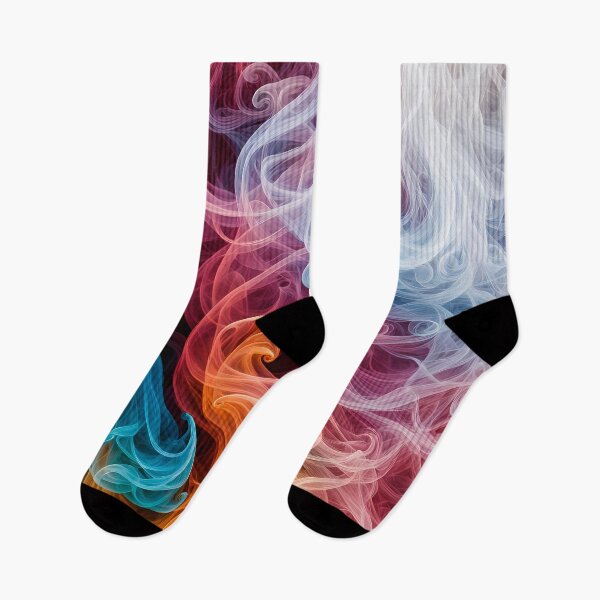Item preview, Abstract Multicolor Smoke Swirls designed and sold by Pixevol.