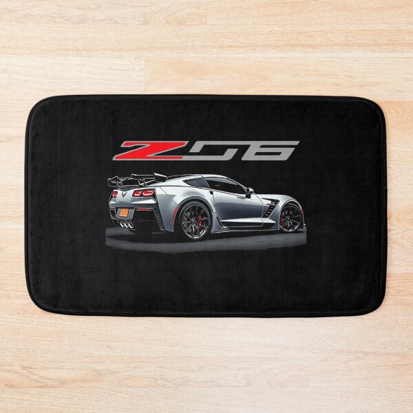 Item preview, C7 Z06 Corvette – Silver Supercar Poster Art designed and sold by TheArtOfCar.