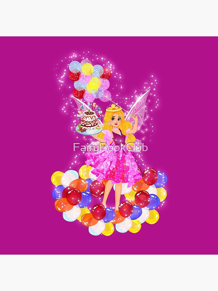 Thumbnail 2 of 2, Tote Bag, Bethany The Birthday Fairy Celebrates Your Birthday designed and sold by FairyBookClub.