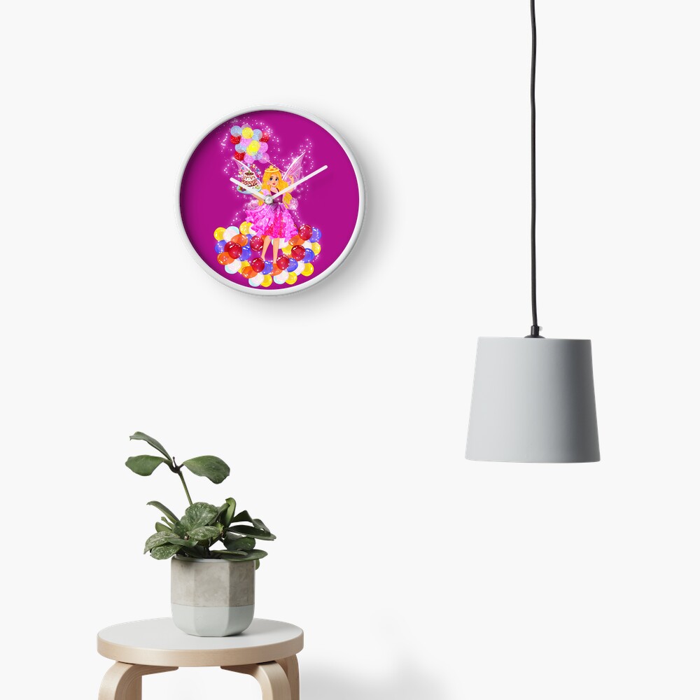 Item preview, Clock designed and sold by FairyBookClub.