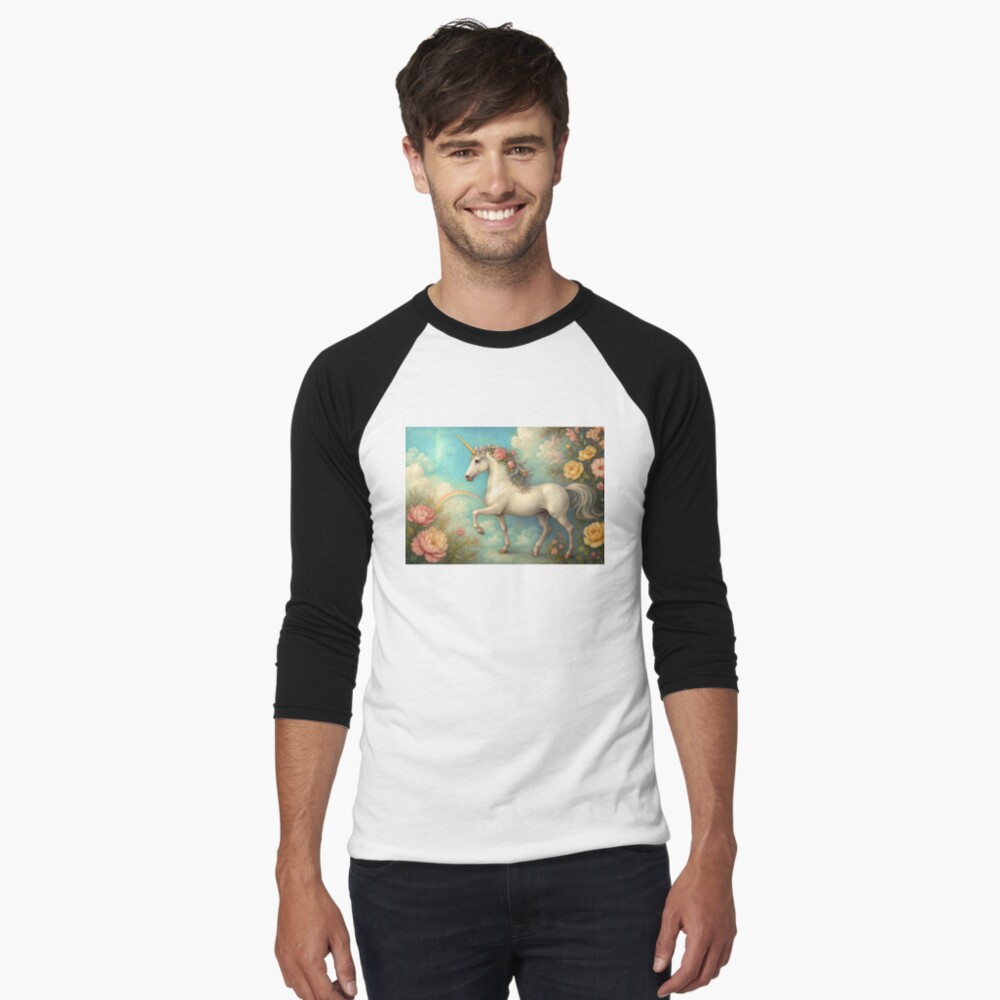 Item preview, Baseball ¾ Sleeve T-Shirt designed and sold by phatpuppyart.