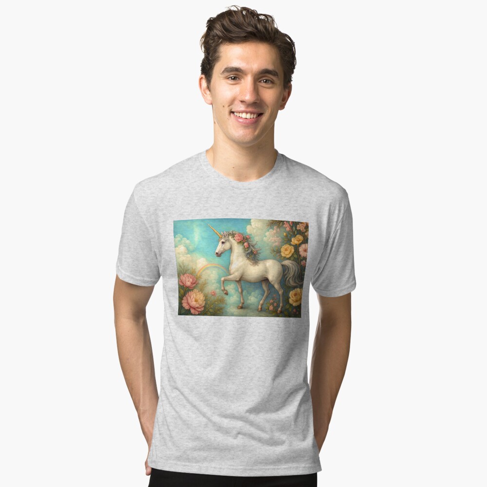 Item preview, Tri-blend T-Shirt designed and sold by phatpuppyart.