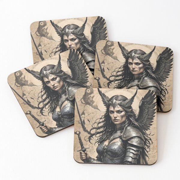 Item preview, Walkyrie "Helga heiti ek" designed and sold by laurencecrea.
