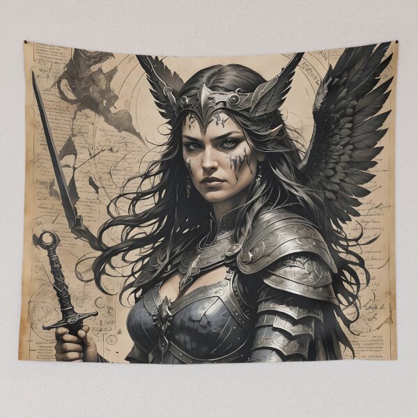 Item preview, Walkyrie "Helga heiti ek" designed and sold by laurencecrea.