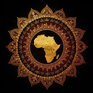 Artwork thumbnail, African Mandala by Mandalaware