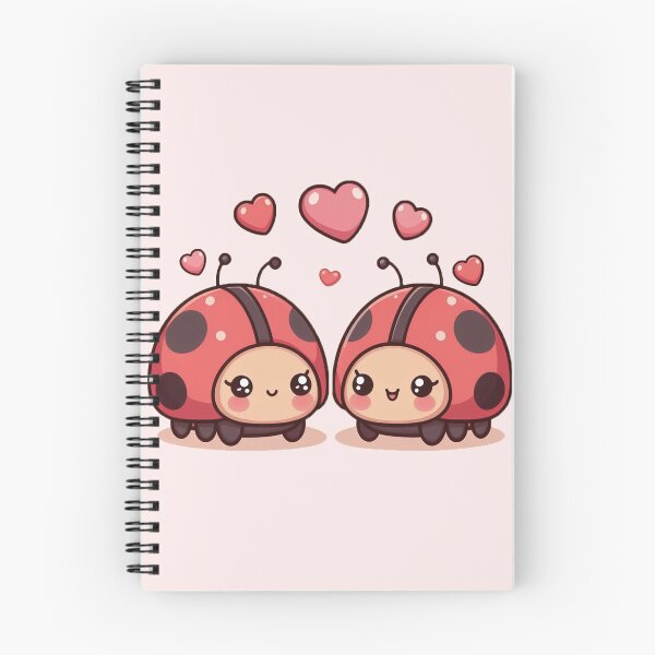 Item preview, LoveBugs Cute Kawaii Ladybugs in Love designed and sold by Dopamine Glitch.
