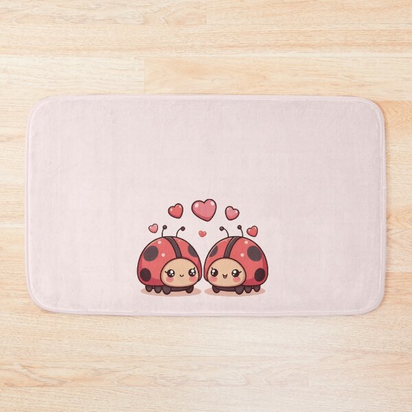 Item preview, LoveBugs Cute Kawaii Ladybugs in Love designed and sold by Dopamine Glitch.