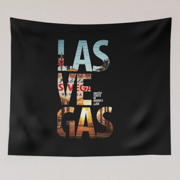 Item preview, Vintage Las Vegas Typography Photo Collage designed and sold by Evo Desings.