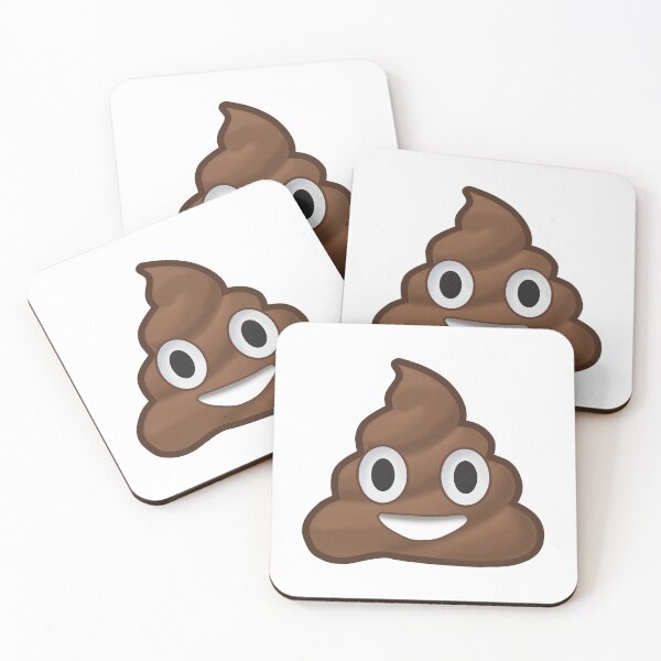 Item preview, Poo face emoji_©ChunkaMunka on Redbubble designed and sold by ChunkaMunka.