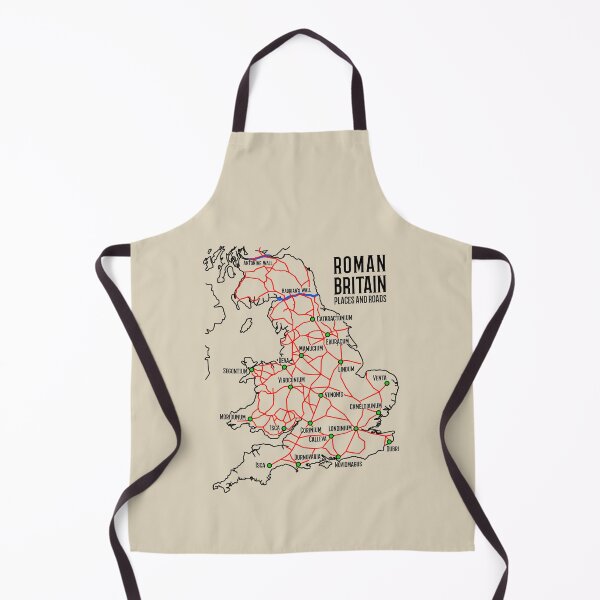 Item preview, Roman Britain Places and Roads Map designed and sold by Maljonic.