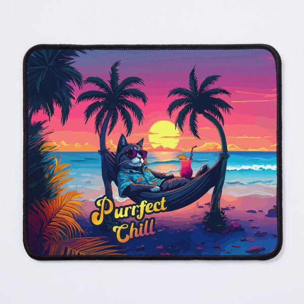 Item preview, Purrfect Chill designed and sold by FiesterArt.