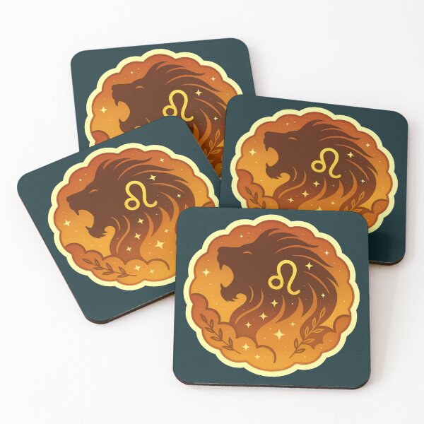 Item preview, Leo Zodiac Sign Sticker designed and sold by Steven's Space.