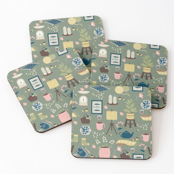 Item preview, cozy hygge home decor lagom still life designed and sold by Gossip Rag.