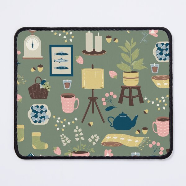 Item preview, cozy hygge home decor lagom still life designed and sold by Gossip Rag.