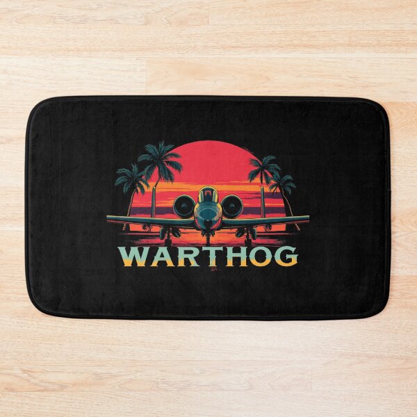 Item preview, A-10 Warthog – Retro Jet Fighter Sunset Art designed and sold by TheArtOfCar.