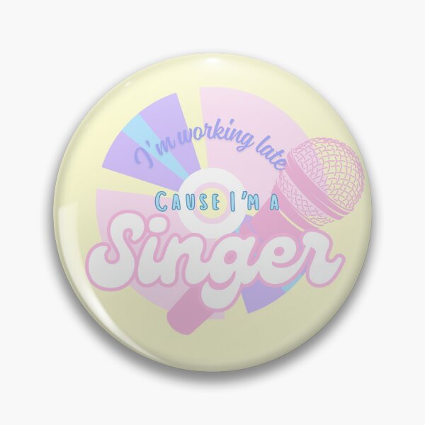 Item preview, Cause I'm a Singer designed and sold by Pixel & Verse.