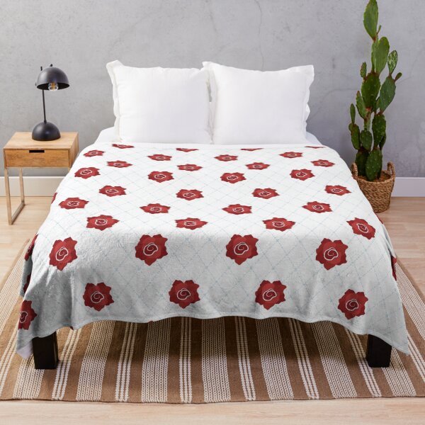 Item preview, Roses Floral Diamond Lace Print 1 - White designed and sold by Daniel Bevis Design.