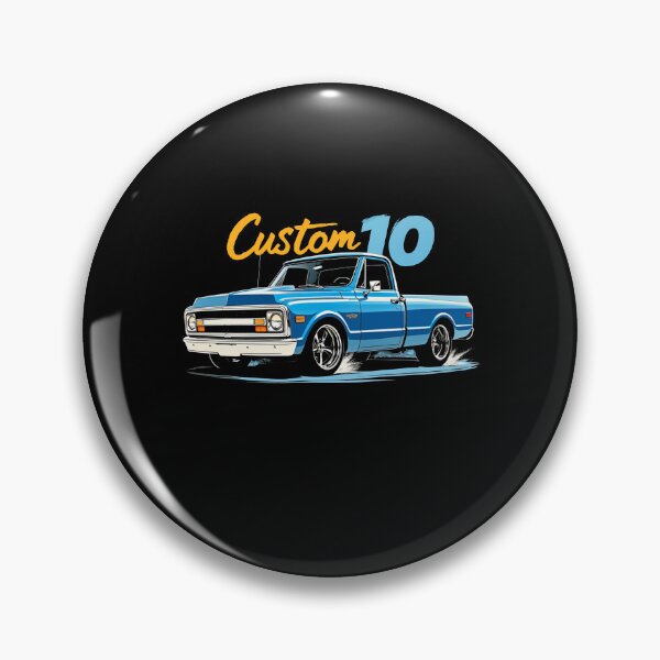 Item preview, 1972 Custom 10 – Classic Chevy Truck Art designed and sold by TheArtOfCar.