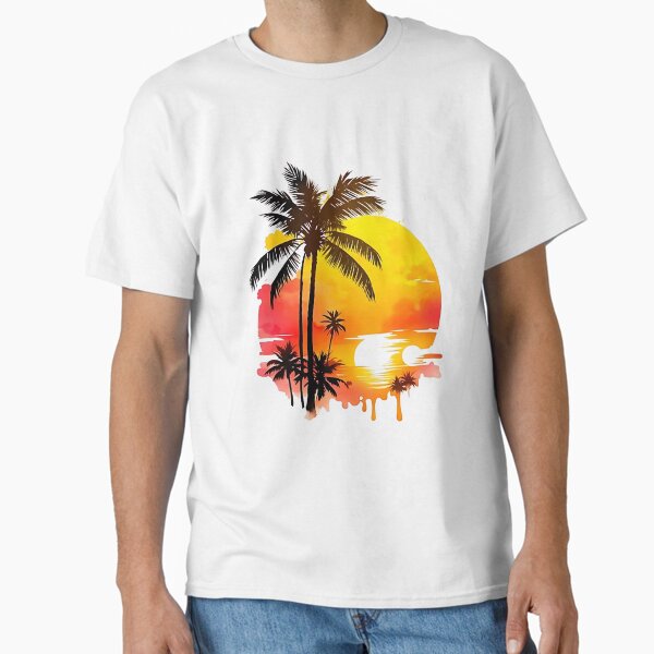 Item preview, Sunset Serenity Palms designed and sold by Evo Desings.