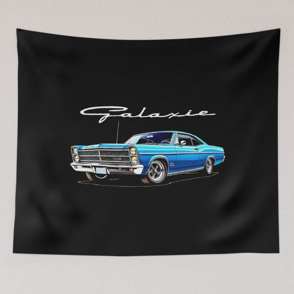 Item preview, 1967 Ford Galaxie – Classic Muscle Car Art designed and sold by TheArtOfCar.