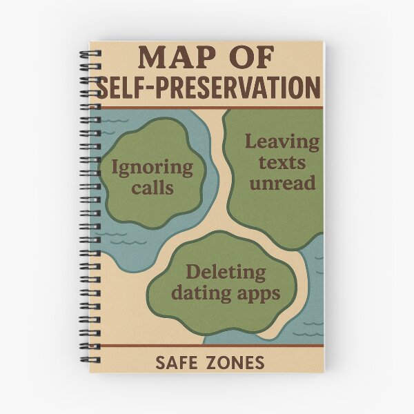 Item preview, MAP OF SELF-PRESERVATION designed and sold by ac3iongDcreator.