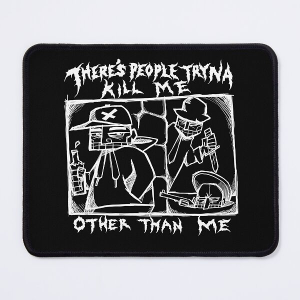 Item preview, Everybody’s Safe Until…Illustrated Lyrics designed and sold by bangart.