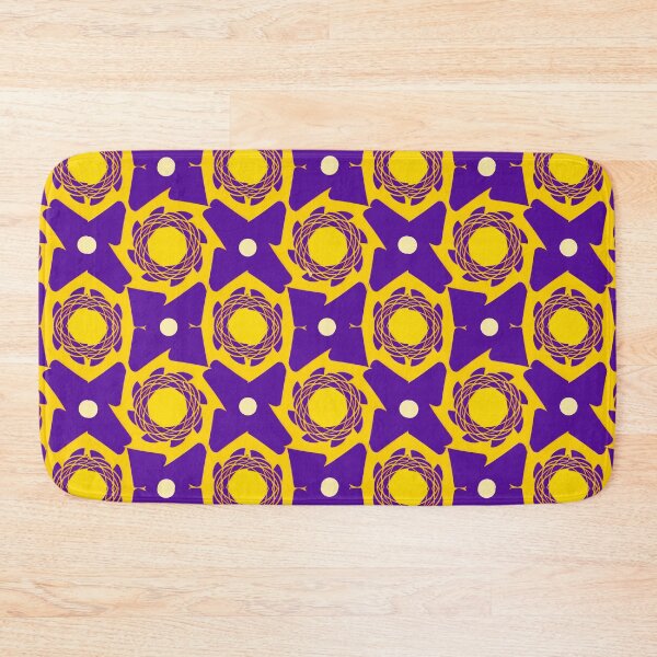 Item preview, retro square mod in a modern groovy atomic age motif seamless design designed and sold by Clara Fruggeri.