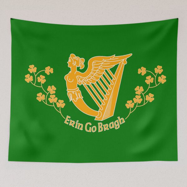 Item preview, Flag of Saint Patrick's Battalion "Erin Go Bragh" designed and sold by Seorai.