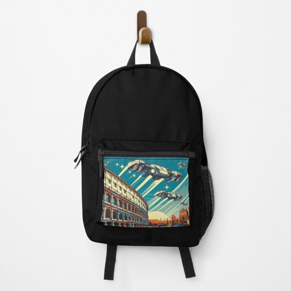 Item preview, Spaceships passing over the Colosseum designed and sold by Dogandesighn.