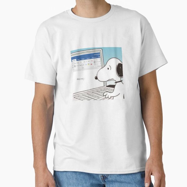 Item preview, Snoopy Help Me Meme designed and sold by marsuncharted.