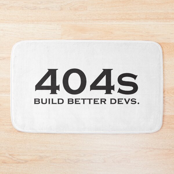 Item preview, 404s Build Better Devs – Programming Growth Mindset designed and sold by johsef.