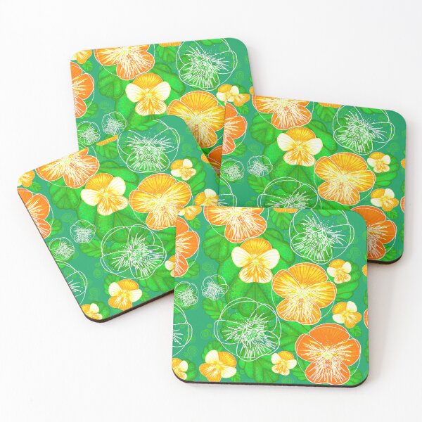 Item preview, YELLOW PANSIES GARDEN  designed and sold by joancaronil.